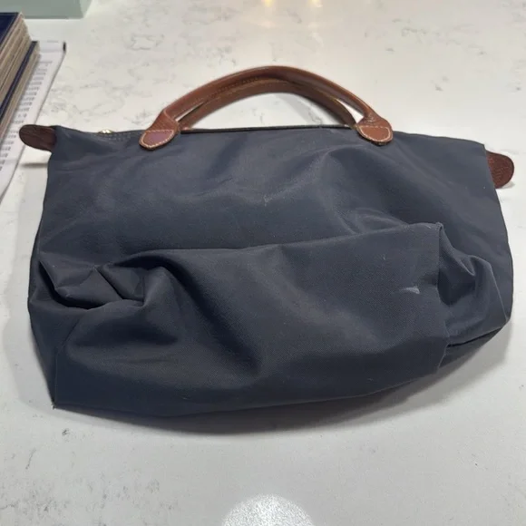 Longchamp Blue/Gray small tote - Picture 5 of 15
